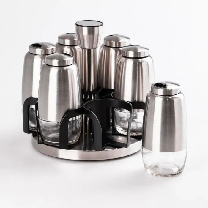 Набор для специй на подставке 6 предметов по 120 мл. (HP531G1025) - изображение 3