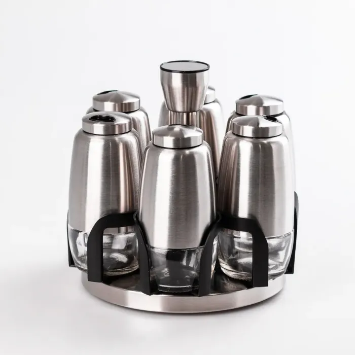 Набор для специй на подставке 6 предметов по 120 мл. (HP531G1025) - изображение 2