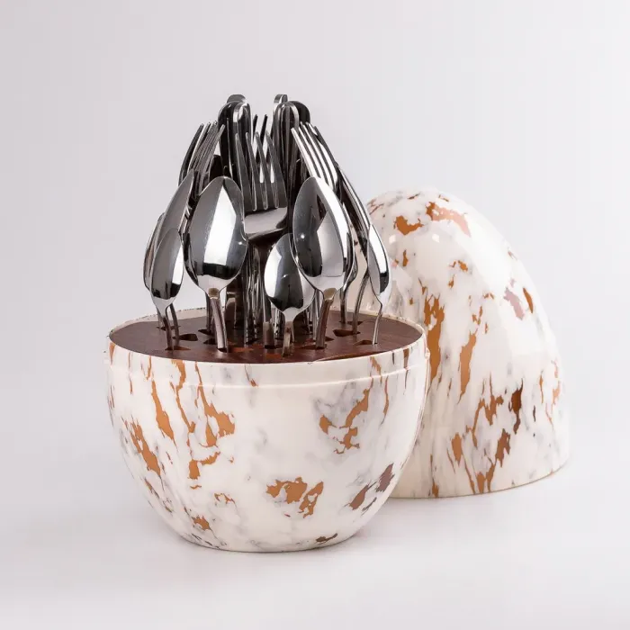 Набор столовых приборов из нержавеющей стали 24 штук. (HP1363) - изображение 1