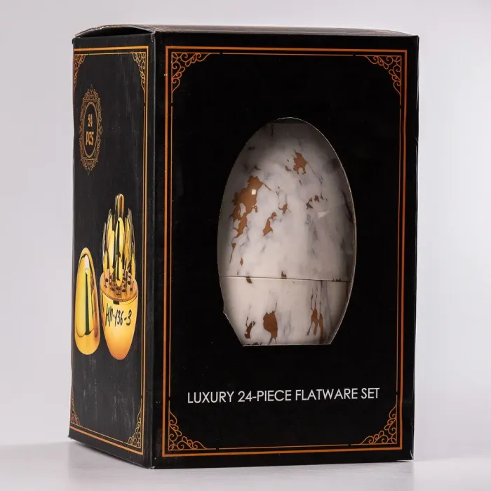 Набор столовых приборов из нержавеющей стали 24 штук. (HP1363) - изображение 5