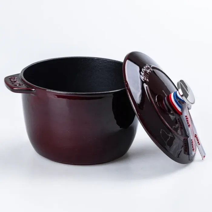 Кокотница чугунная с эмалированным покрытием Staub 1.5 л. (HPFLG5RED) - изображение 3