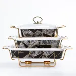 Мармит с подогревом» набор 3 штуки. (HP001ML718)