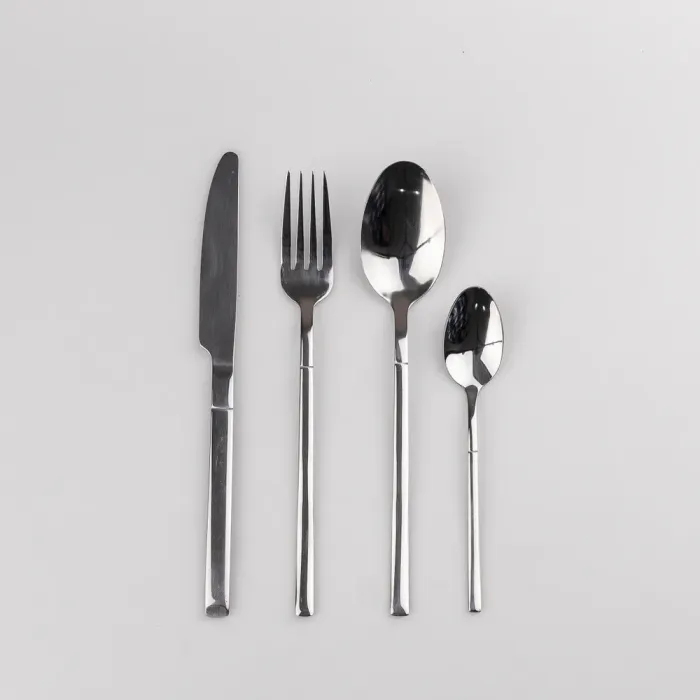 Набір столових приборів із нержавіючої сталі на 6 персон 24 штуки (HP9694) - зображення 2