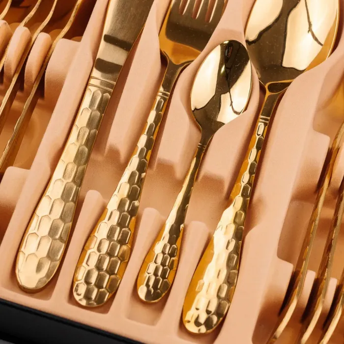 Набор столовых приборов из нержавеющей стали на 6 персон 24 штуки (HP96911) - изображение 4