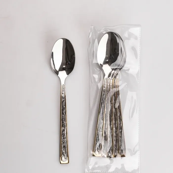 Набор столовых чайных из нержавеющей стали 6 штук (HP96921) - изображение 4