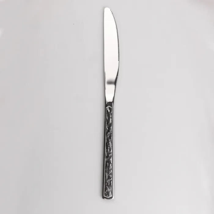 Набір столових ножів 6 шт нержавіюча сталь гальванічне покриття (HP96922) - зображення 3