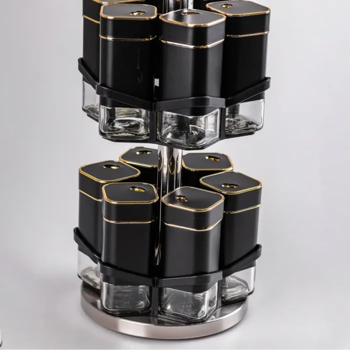 Набор для специй на подставке 12 предметов по 120 мл (HP531T1026HJ) - изображение 3