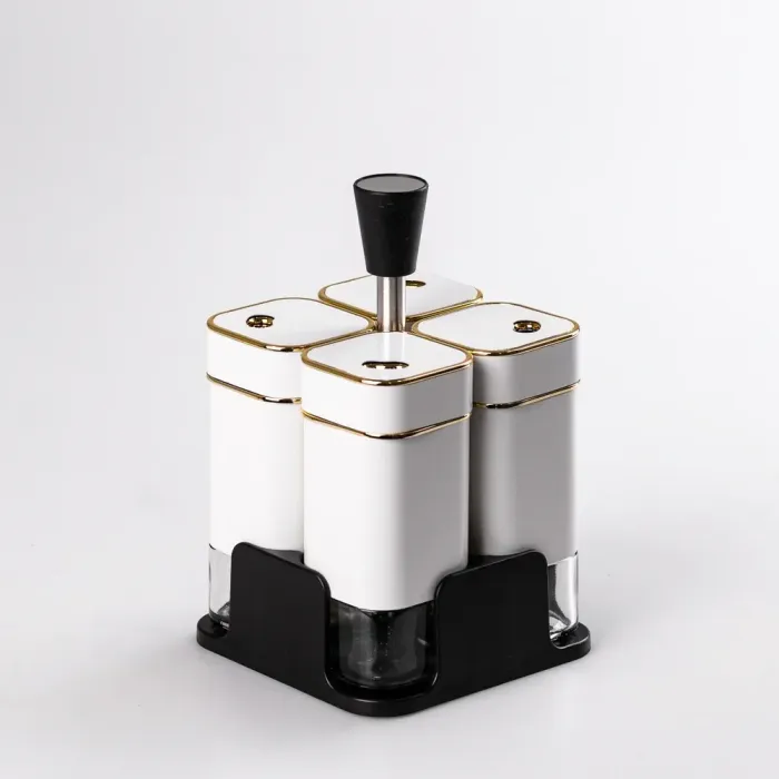 Набор для специй на подставке 4 предмета по 120 мл (HP531T1008BJ) - изображение 1