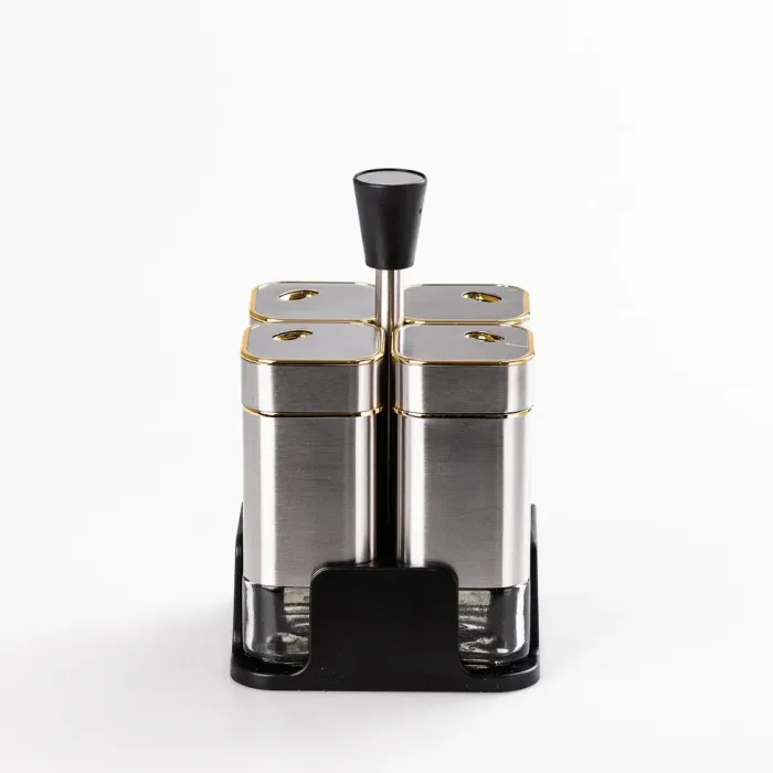 Набор для специй на подставке 4 предмета по 120 мл (HP531T1008J) - изображение 2