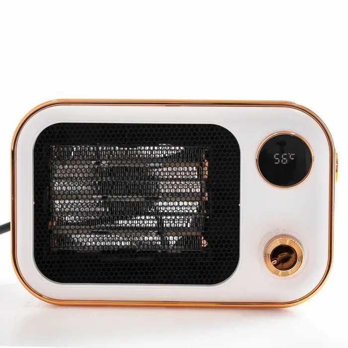 Тепловентилятор до 25 кв м 1200 Вт обігрівач електричний підлоговий дуйчик 1200 Вт (HPAQL039W) - зображення 1