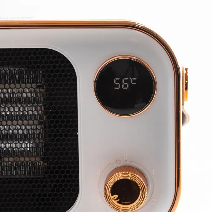 Тепловентилятор до 25 кв м 1200 Вт обігрівач електричний підлоговий дуйчик 1200 Вт (HPAQL039W) - зображення 2