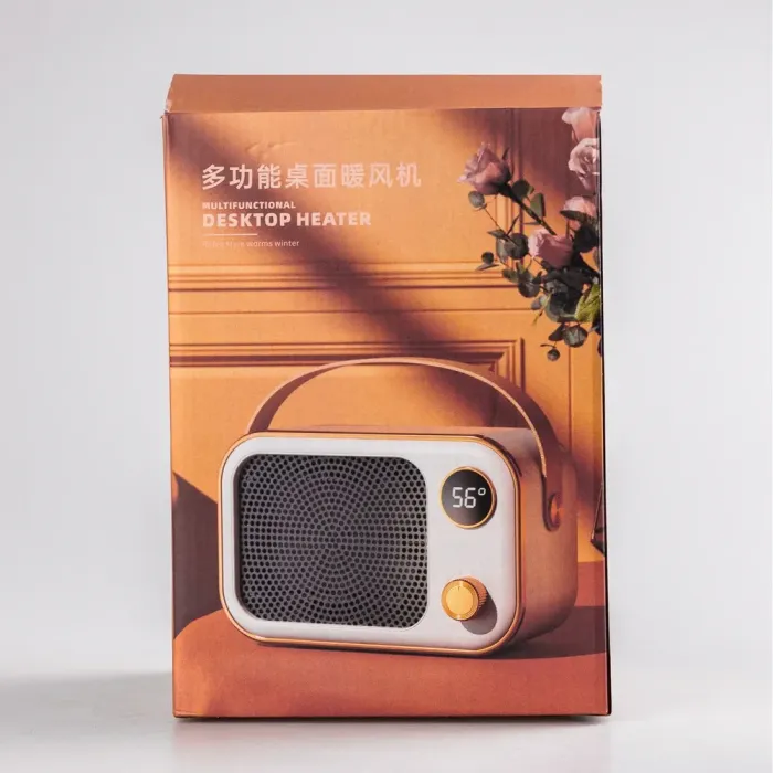 Тепловентилятор до 25 кв м 1200 Вт обігрівач електричний підлоговий дуйчик 1200 Вт (HPAQL039W) - зображення 4