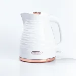 Електрочайник елегантний дисковий Sokany SK-1047 1.7л 2.2кВт білий (SK1047)