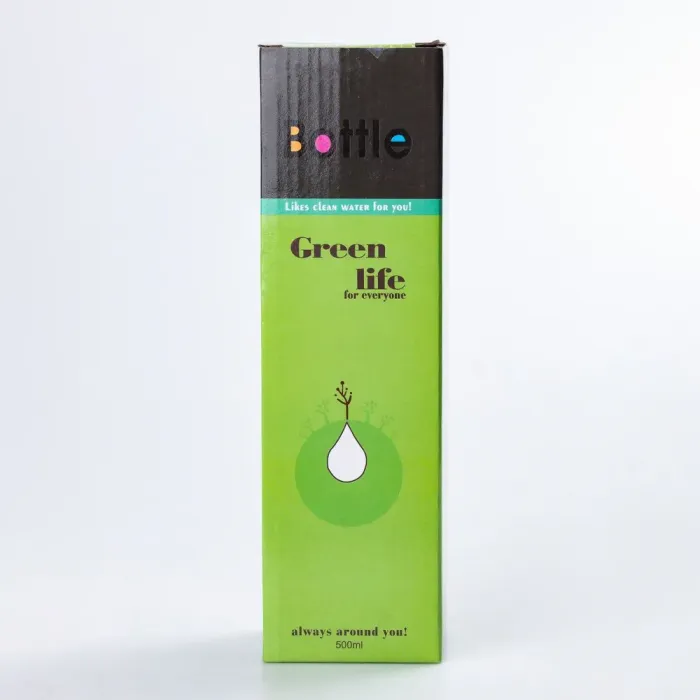 Термос металлический с поилкой 500 мл термокружка из нержавеющей стали до 12 часов. (HP145BS) - изображение 3