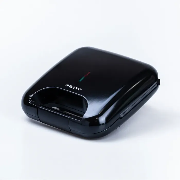 Мультипекар електричний 750 Вт вафельна сендвіч машина з антипригарним покриттям вафельна сендвіч машина (SK08005) - зображення 3