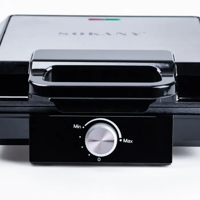 Вафельница электрическая 1500 Вт двухсторонний нагрев антипригарное покрытие Sokany (SK08031) - изображение 6