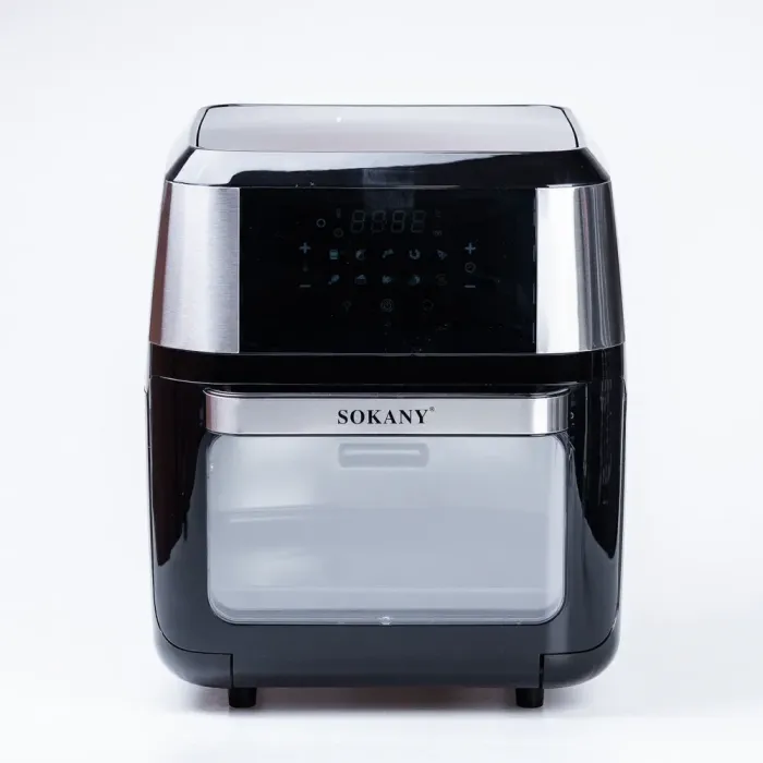 Аерофритюрниця електрична аерогриль 12 л 1800 Вт температура до 200 С і таймер SOKANY (SKZG8029) - зображення 2