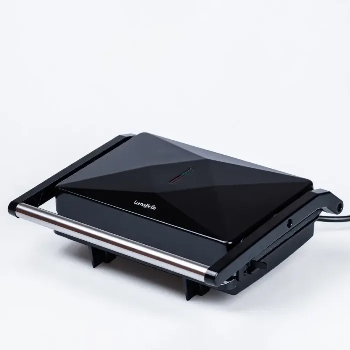 Электрогриль контактный сэндвичница 850 Вт двухсторонний нагрев антипригарное покрытие. - изображение 2