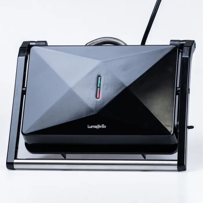 Электрогриль контактный сэндвичница 850 Вт двухсторонний нагрев антипригарное покрытие. - изображение 3