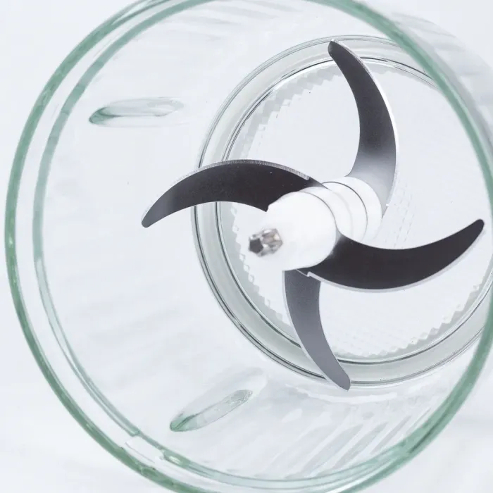 Блендер чоппер измельчитель 750 Вт 2.5 л мясорубка на 2 лезвия и 2 режима скорости Sokany (SKYM7036) - изображение 6