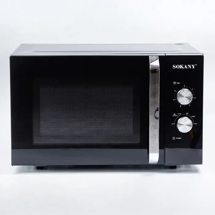 Мікрохвильова піч електрична настільна Sokany 1400 Вт 30 л з таймером для дому (SK438) - зображення 1