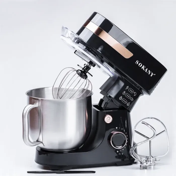 Миксер стационарный с чашей из нержавейки 6 режимов скорости 1000 Вт 6 л. (SK276) - изображение 1