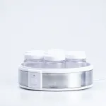 Йогуртниця електрична 20 Вт 7 баночок по 180 мл і таймер Sokany (SK08017)