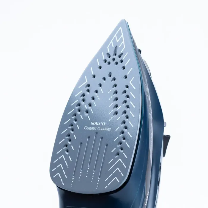 Праска парова з антипригарним покриттям 3200 Вт праска керамічна з системою самоочищення SOKANY (SK11029) - зображення 9