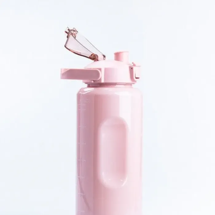 Бутылка набор 3в1 0.3л 0.9л 2л с дозатором Розовый (HPZSB120011P) - изображение 3