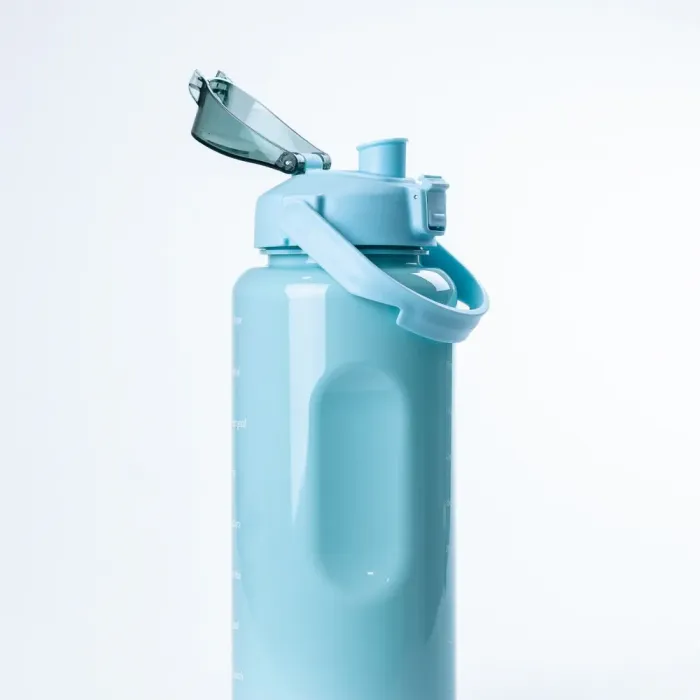 Бутылка для воды набор 3в1 0.3л 0.9л 2л с дозатором Мятный (HPZSB120011M) - изображение 3