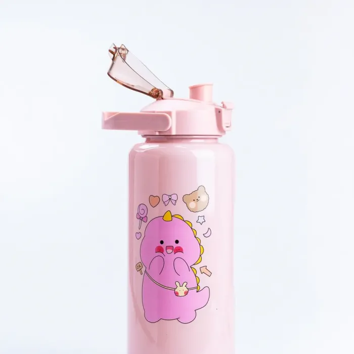 Бутылка для воды Дракоша набор 3в1 с дозатором 0.3л 0.9л 2л (HPZSB120013P) - изображение 2