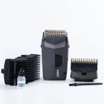 Шейвер триммер для бороди та вусів професійний бездротовий з 4 насадками. (HPV086)