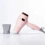 Фен для волосся з концентратором 1000 Вт іонізація 2 режими роботи (HPV432BE)