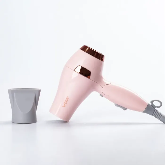 Фен для волосся з концентратором 1000 Вт іонізація 2 режими роботи (HPV432BE) - зображення 1