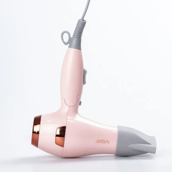 Фен для волосся з концентратором 1000 Вт іонізація 2 режими роботи (HPV432BE) - зображення 2