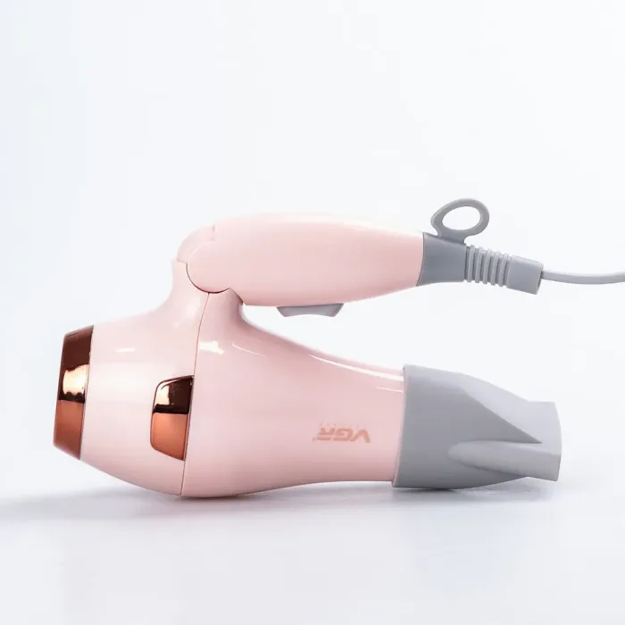 Фен для волосся з концентратором 1000 Вт іонізація 2 режими роботи (HPV432BE) - зображення 4