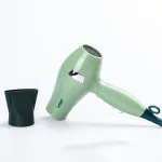 Фен для волосся з концентратором 1000 Вт іонізація 2 режими роботи Зелений (HPV432GR)