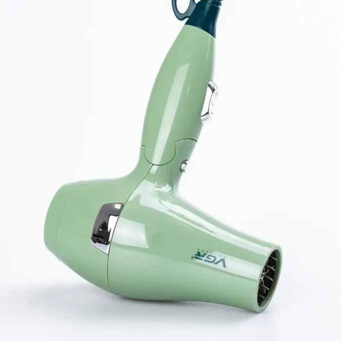 Фен для волосся з концентратором 1000 Вт іонізація 2 режими роботи Зелений (HPV432GR) - зображення 4