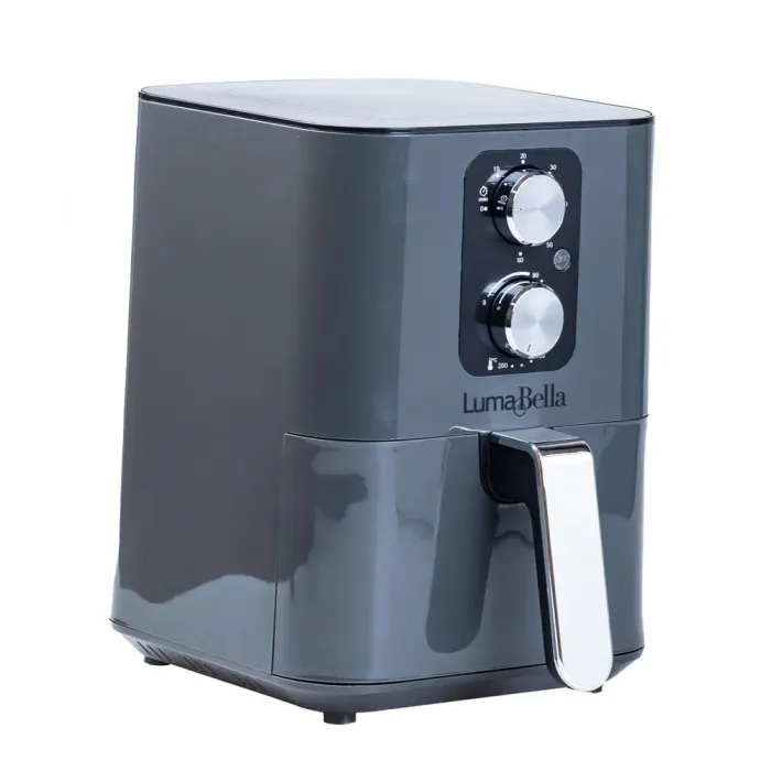 Аерофритюрка електрична аерогриль 5.5 л 1400 Вт температура до 200 ° C з таймером SOKANY (B9002) - зображення 4