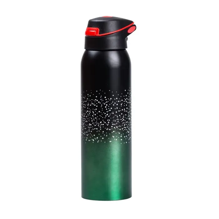 Термос металлический с поилкой 500 мл термокружка из нержавеющей стали до 12 часов. - изображение 1