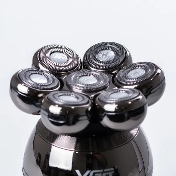 Електробритва портативна чоловіча професійна 1200 мАг бритва водонепроникна шейвер для гоління (HPV315) - зображення 4