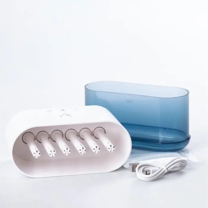 Зволожувач повітря для дому портативний з підсвічуванням та імітацією диму аромадифузор (HPKP6257) - зображення 4