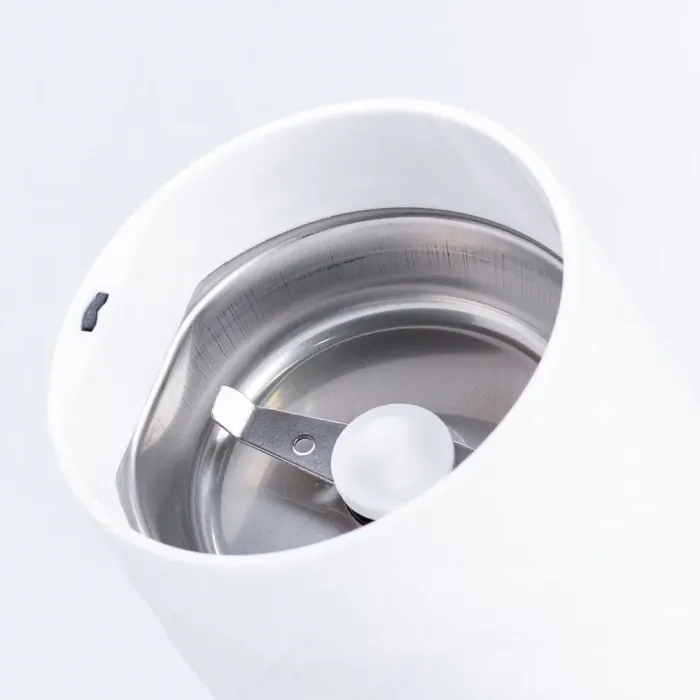 Кофемолка электрическая 150 Вт емкость 50 г Белый (SK3027W) - изображение 4