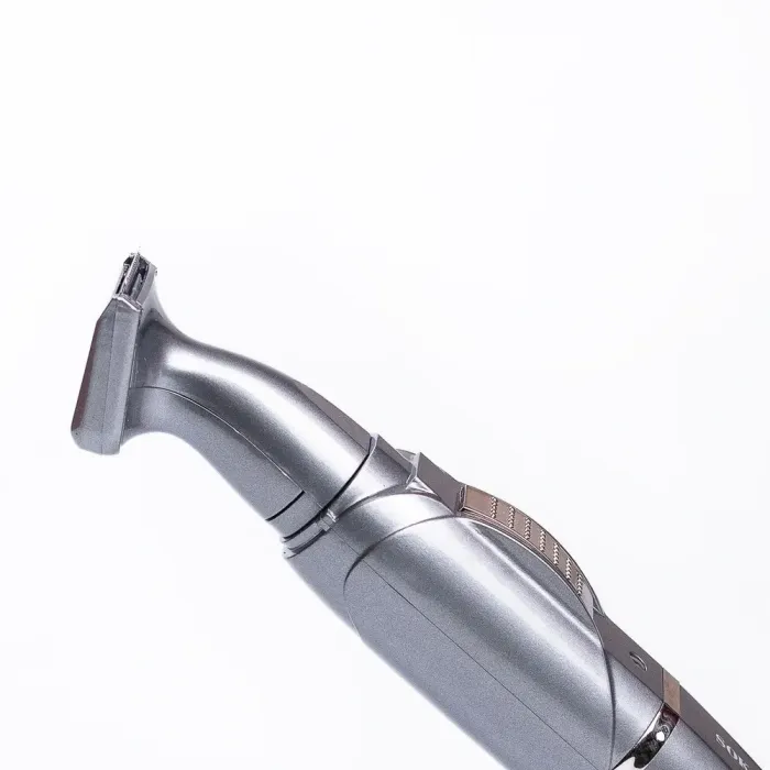 Тример для носа вух і брів 2 в 1 акумуляторний з насадками Sokany Сірий (SK316G) - зображення 3