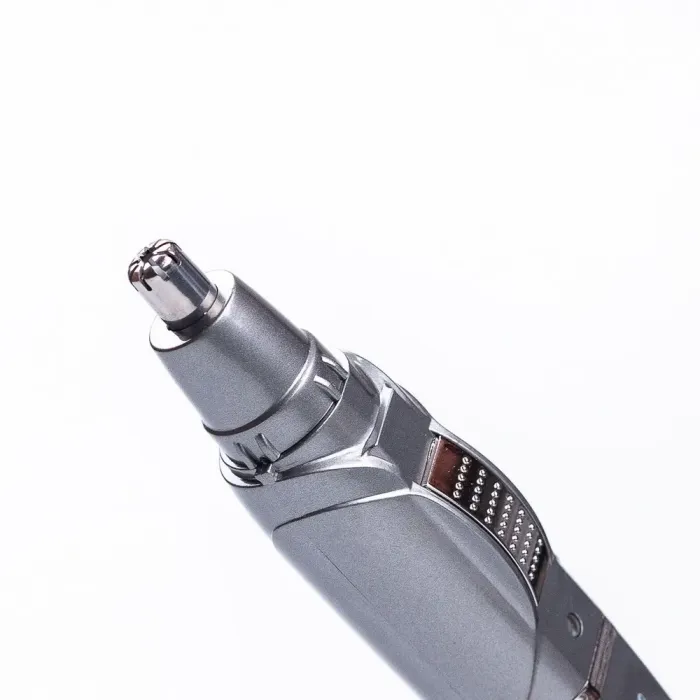 Тример для носа вух і брів 2 в 1 акумуляторний з насадками Sokany Сірий (SK316G) - зображення 6