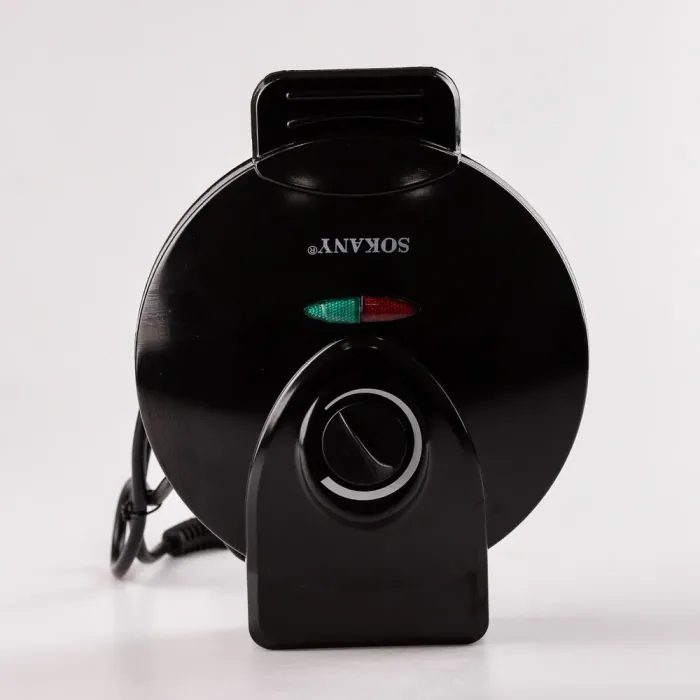 Вафельница электрическая 750 Вт двухсторонний нагрев антипригарное покрытие Sokany SK-BBQ-832 (SKBBQ838) - изображение 8