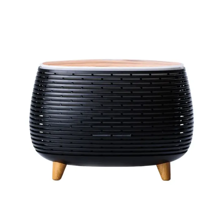 Зволожувач повітря для дому портативний з підсвічуванням та імітацією диму аромадифузор (HPKP7049B) - зображення 3