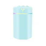 Зволожувач повітря для дому портативний USB 300 мл ароматичний дифузор з підсвічуванням Блакитний (HPBH16987BL)