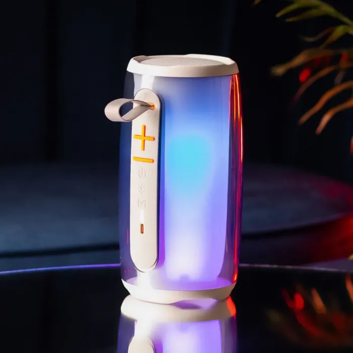 Портативная колонка Bluetooth беспроводная Pulse 6 с микрофоном 10 Вт водонепроницаемая с акумулятором Белый (PULSE6W) - изображение 1