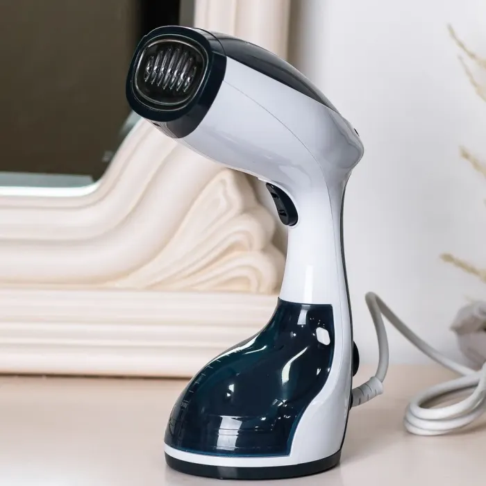 Відпарювач ручний вертикальний 1300 Вт парогенератор для одягу та штор із щіткою SOKANY SK-3072 (SK3072BL) - зображення 1
